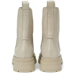 Femme Marc O'Polo Chelsea Boots en Cuir tige haute beiges