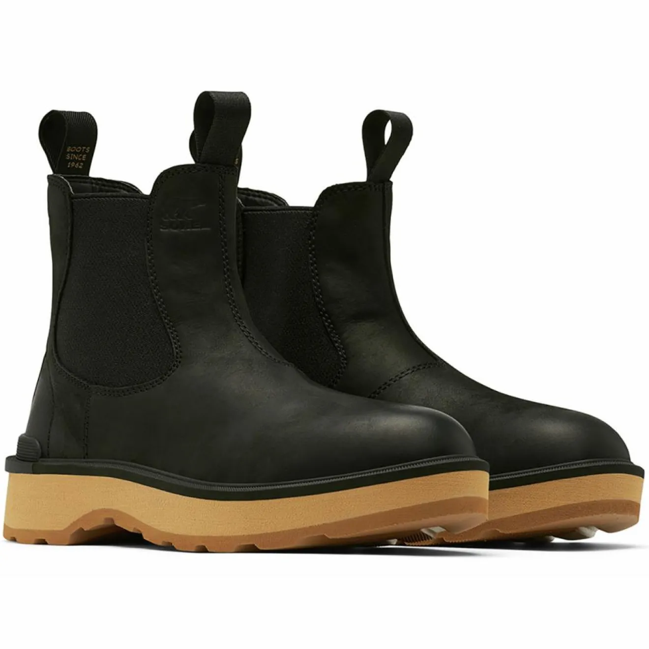 Best Sorel Chelsea boots en Velours de Cuir Hi-Line noires