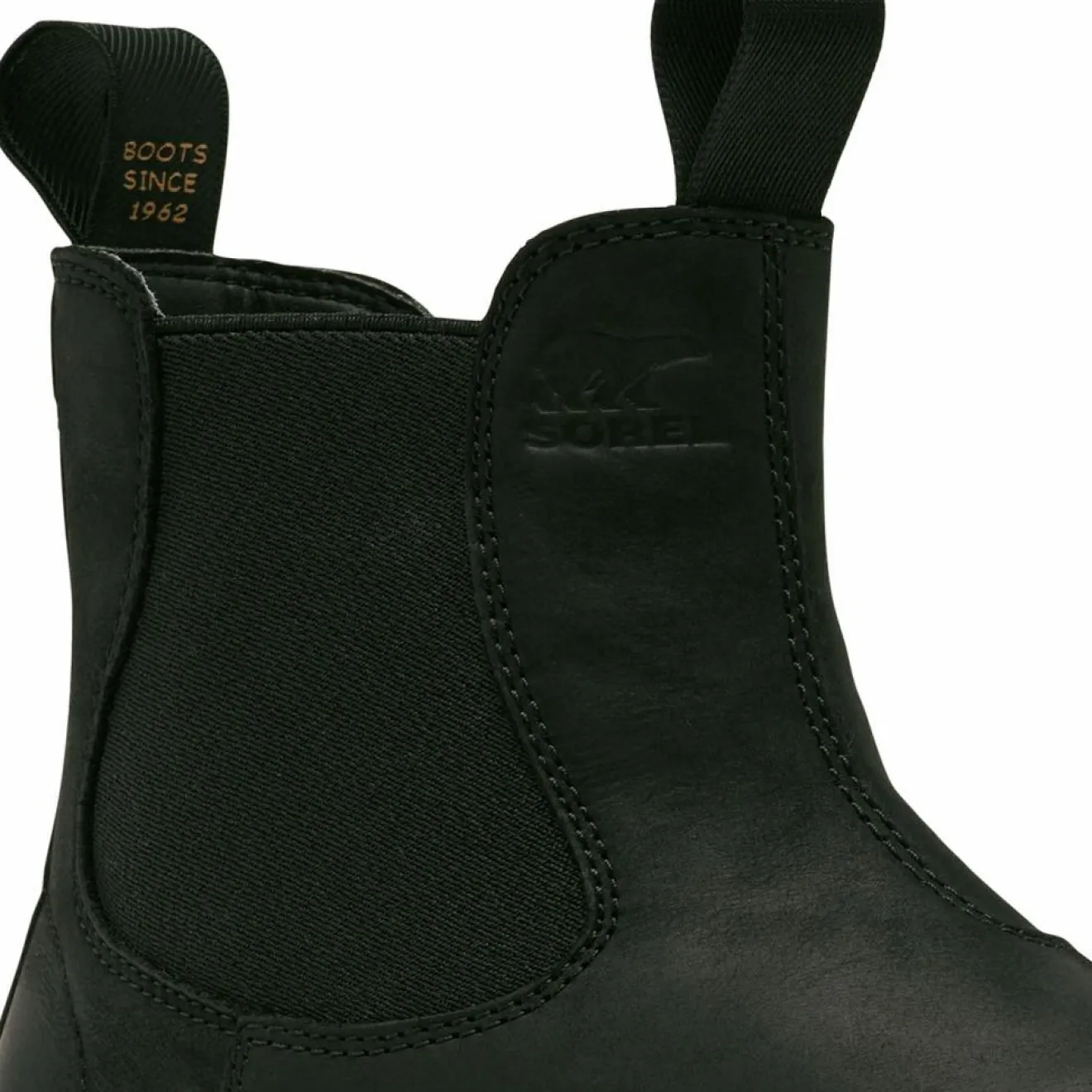 Best Sorel Chelsea boots en Velours de Cuir Hi-Line noires