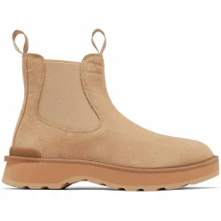Clearance Sorel Chelsea boots en Velours de Cuir Hi-Line camel