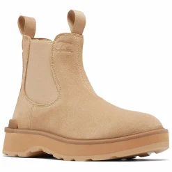Clearance Sorel Chelsea boots en Velours de Cuir Hi-Line camel