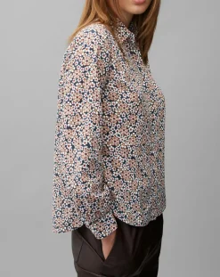 Femme Marc O'Polo Chemise à Fleurs multicolore