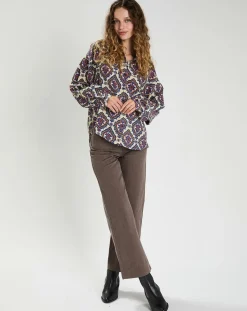 Femme The Korner Chemise Inaya multicolore