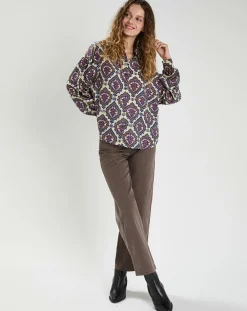 Femme The Korner Chemise Inaya multicolore