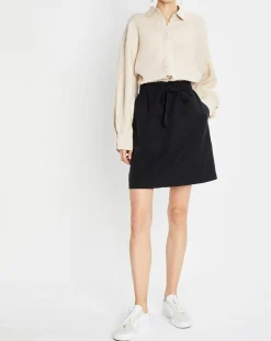 Clearance Marc O'Polo Chemise 100% Lin manches longues Poche beige