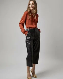 Femme Marc O'Polo Chemise à Poche orange