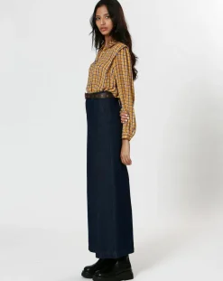 Clearance The Korner Chemise Romane jaune