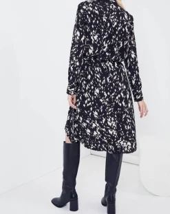 See u Soon Chemise Acacia tachetée noire