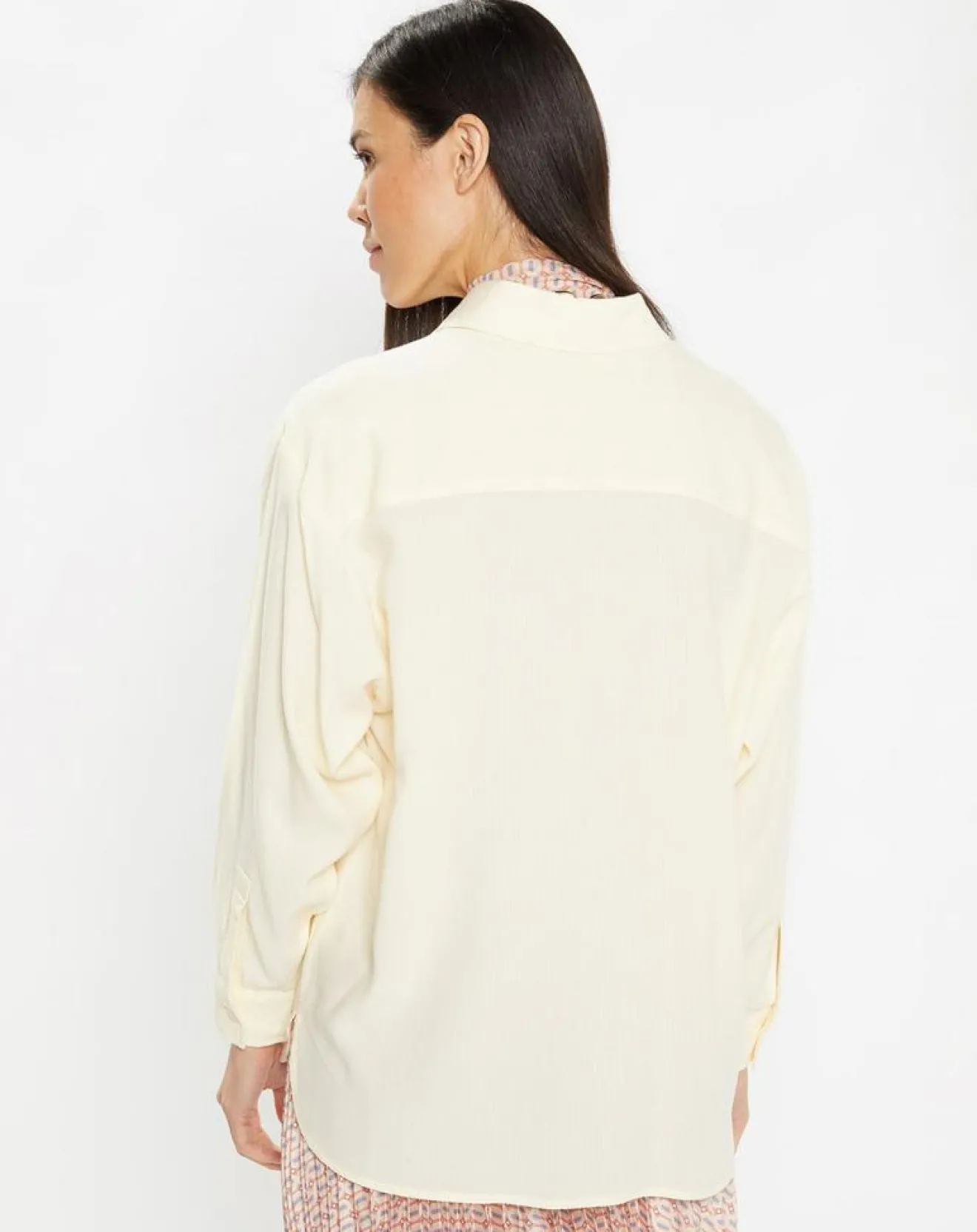 Femme Galeries Lafayette Chemise ample et fluide Paros écrue