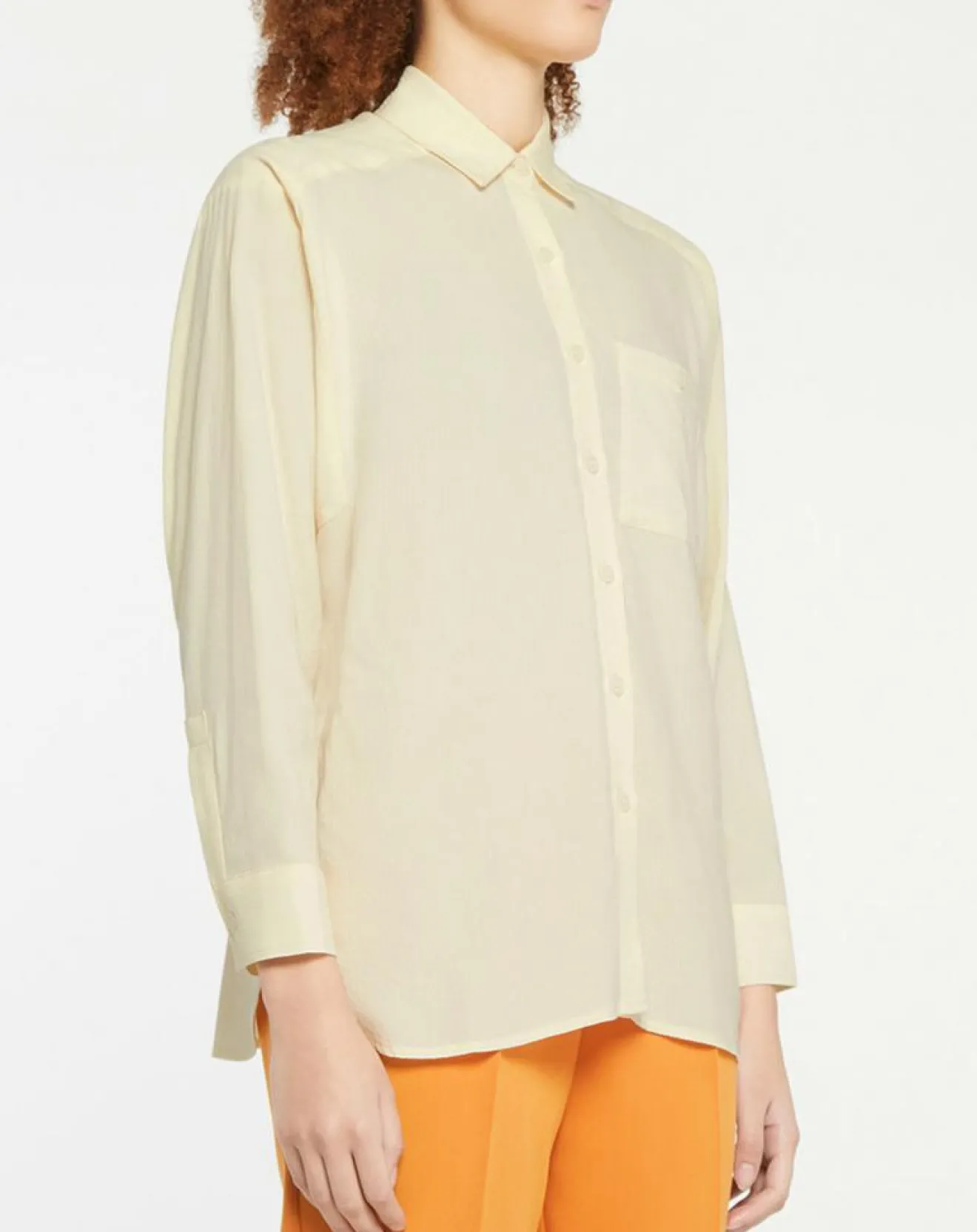 Femme Galeries Lafayette Chemise ample et fluide Paros écrue