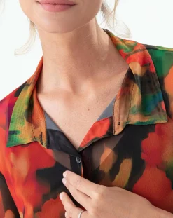 Femme Indies Chemise Anne multicolore