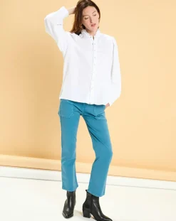 Femme Acquaverde Chemise Arielle blanche