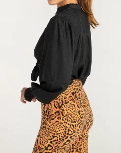 Femme Billabong Chemise By Night imprimé noir