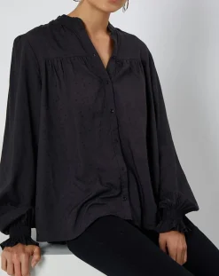 Femme Billabong Chemise By Night imprimé noir