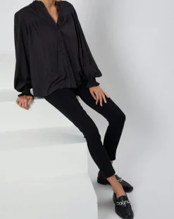 Femme Billabong Chemise By Night imprimé noir