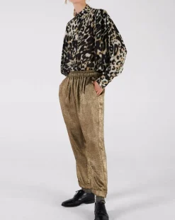 Femme Swildens Chemise Caetano beige/kaki/noir