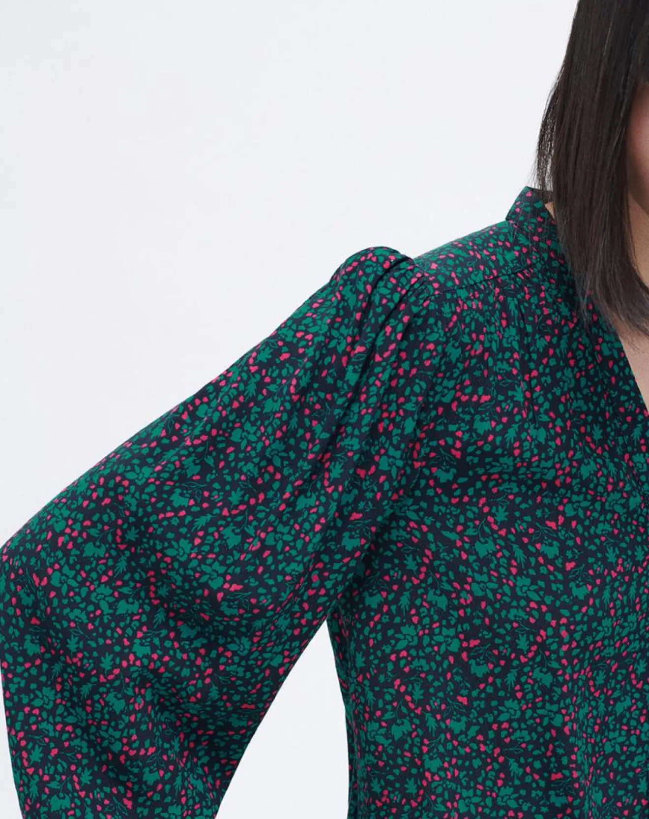 Femme Caroll Chemise Candy imprimée lagon