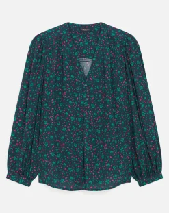 Femme Caroll Chemise Candy imprimée lagon