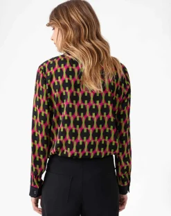 Sale Indies Chemise Cara geometric