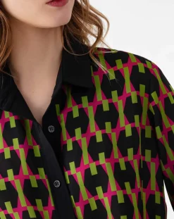 Sale Indies Chemise Cara geometric