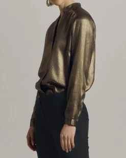 New Devernois Chemise Christmas dorée