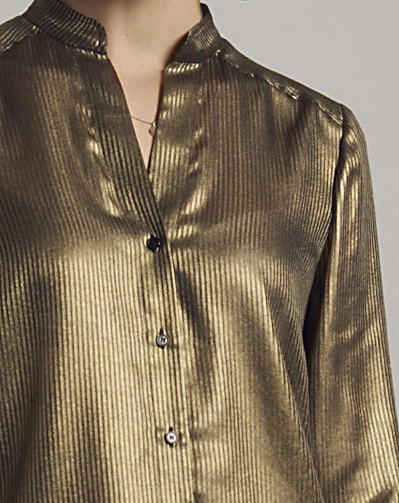 New Devernois Chemise Christmas dorée