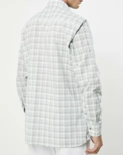 Homme Hackett London Chemise Classic Fit imprimée vert kaki