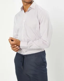 Homme Hackett London Chemise Classic Fit rayée rouge/bleu