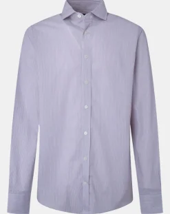 Homme Hackett London Chemise Classic Fit rayée rouge/bleu