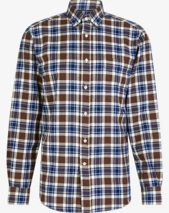 Sale Arrow Chemise Comfort Fit Pb à carreaux Bucheron marron/bleu/blanc