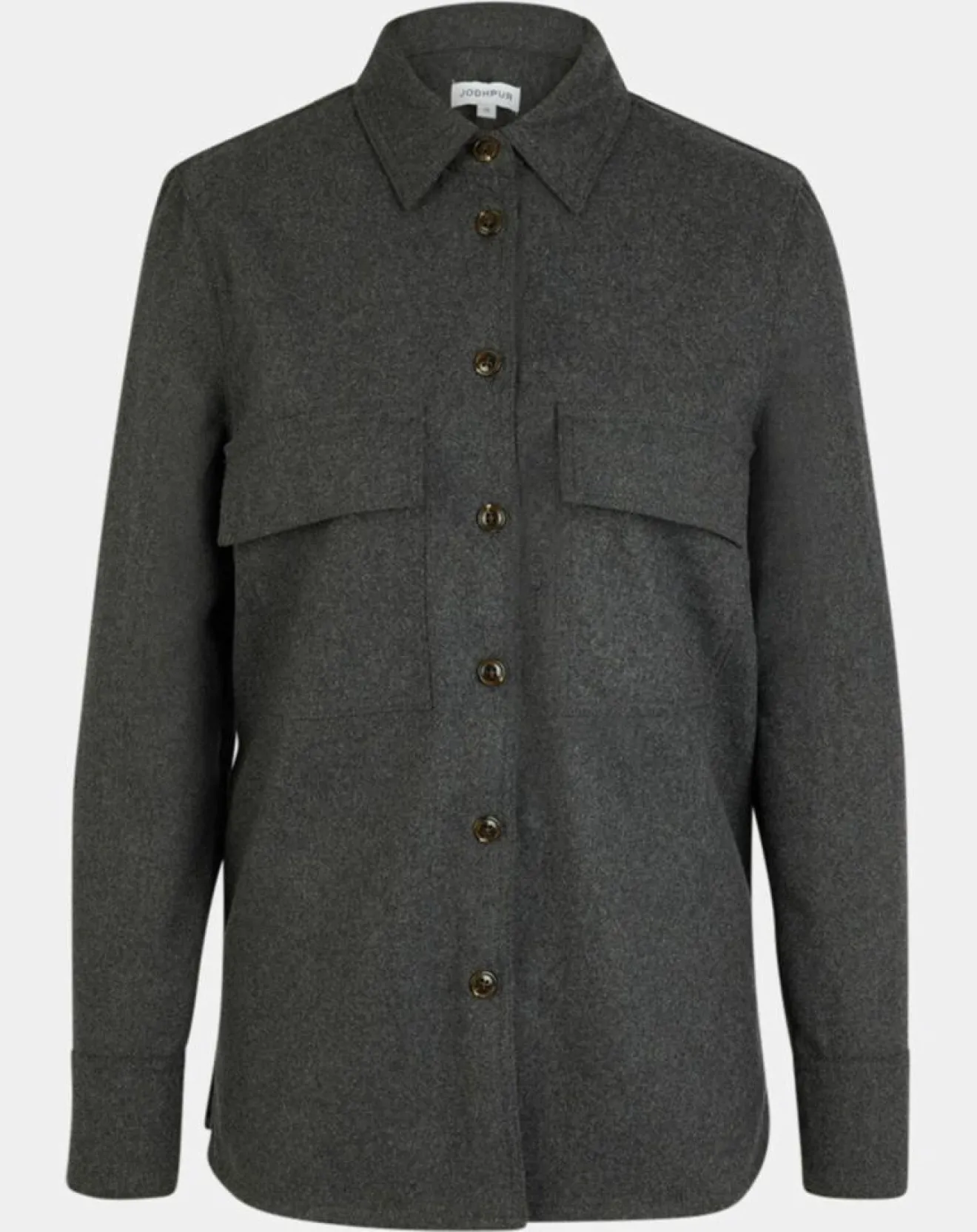 Femme Jodhpur Chemise Corfou en Laine mélangée gris foncé