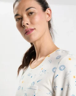 Discount Le Chat Chemise de nuit Céleste écrue