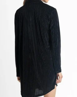 Femme Admas Classic Chemise de Nuit noire