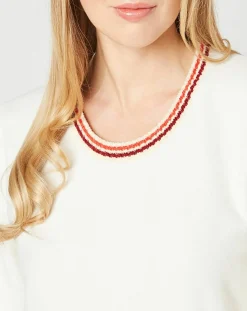 Femme Le Chat Chemise de nuit Teddy écrue