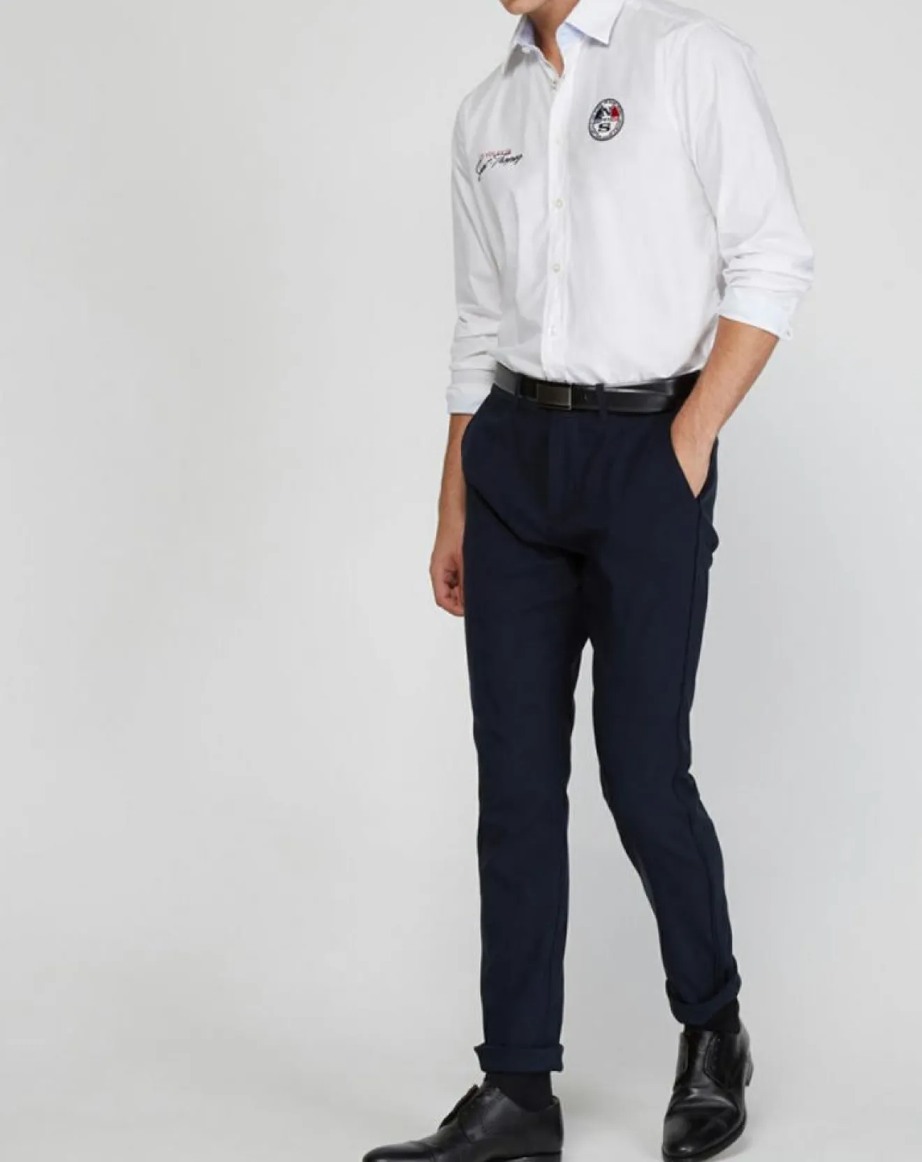 Outlet North Sails Chemise droite Popeline blanche