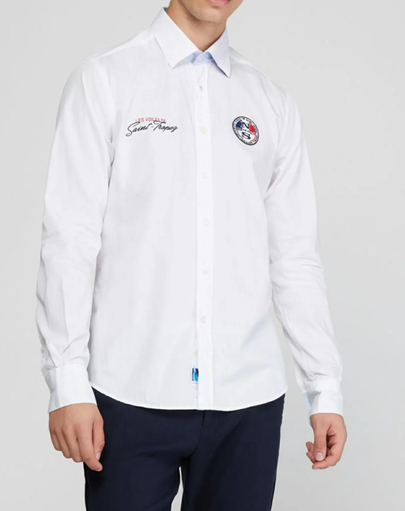 Outlet North Sails Chemise droite Popeline blanche