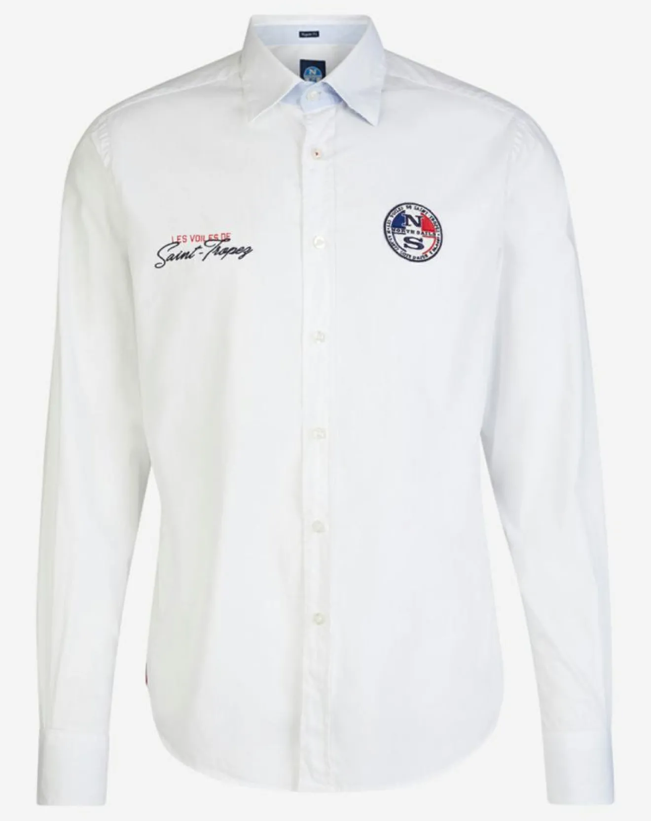 Outlet North Sails Chemise droite Popeline blanche