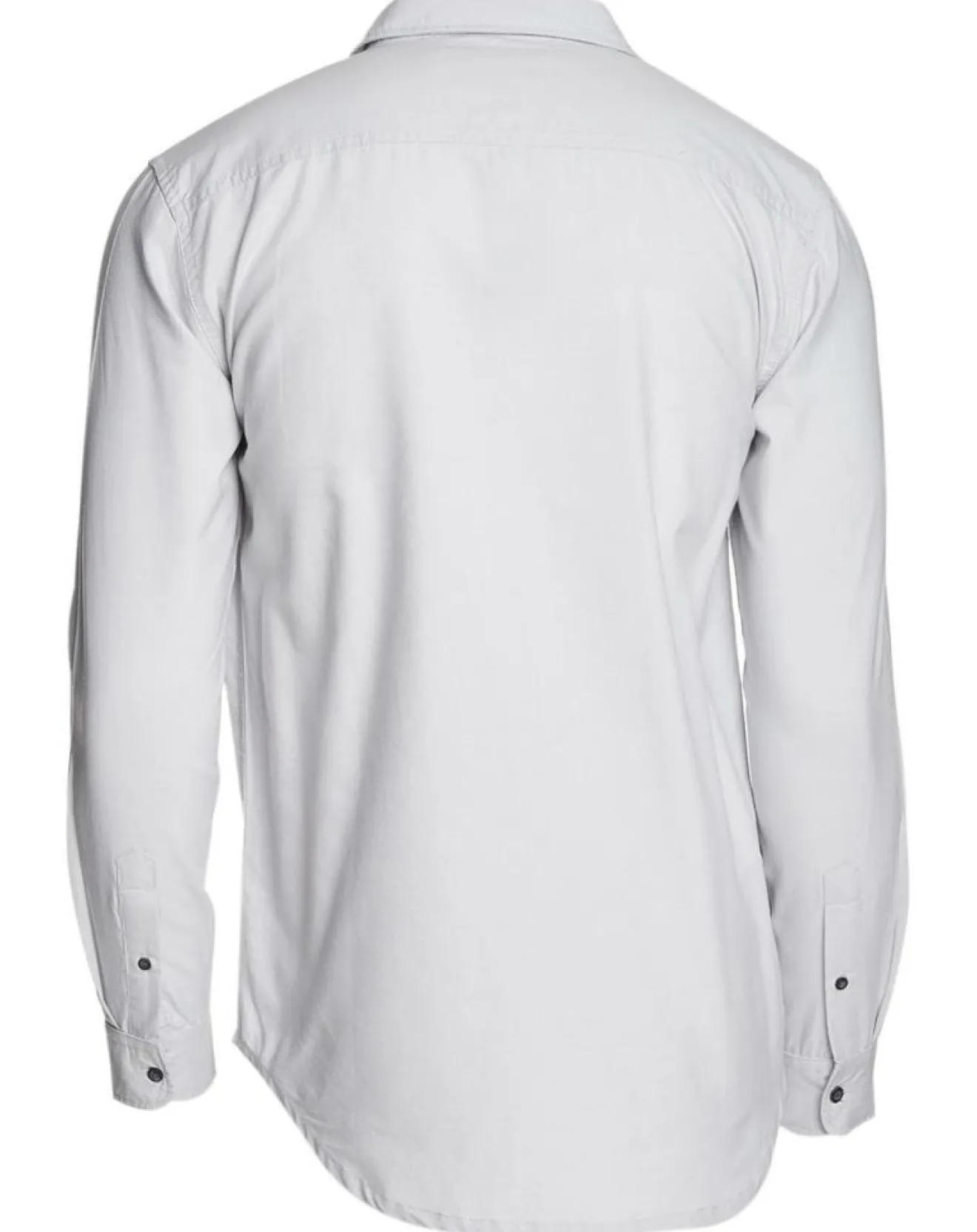 Outlet Quiksilver Chemise droite Straight Up gris clair