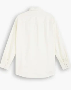 Levi's® Chemise en Coton & Chanvre Dorsey XL oversize Western écrue