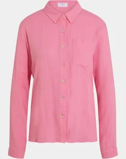 Best Garance Paris Chemise en Lin mélangé Leane rose vif