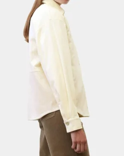 Online Marc O'Polo Chemise en Velours côtelé écrue