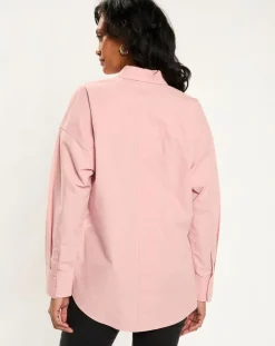 New Esprit Chemise Epaisse rose clair