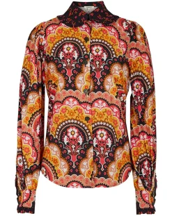 Online Manoush Chemise Fall Winter Mix imprimée rose/multicolore