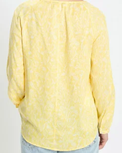 Femme Marc O'Polo Chemise imprimé floral jaune