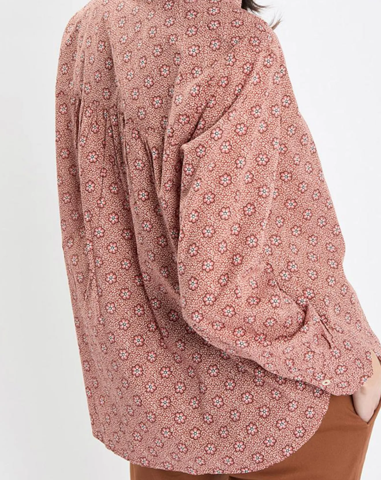 Discount Marc O'Polo Chemise imprimée all-over rouge