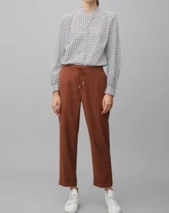 Hot Marc O'Polo Chemise imprimée blanc/bleu