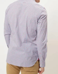 Best Marc O'Polo Chemise imprimée shaped fit rouge/blanc