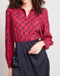 Outlet An'ge Chemise Karamel rouge