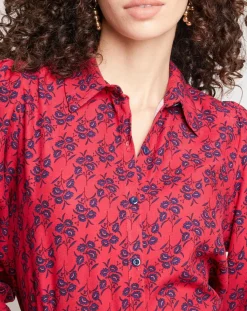 Outlet An'ge Chemise Karamel rouge