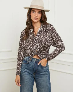 Femme L'Armoire de Suzette Chemise Leslie choco